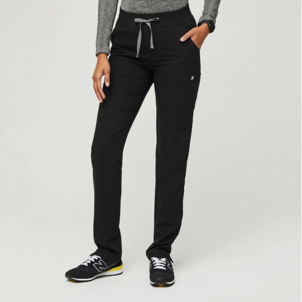 Figs Women’s Yola Pant-Black XXS-Petite